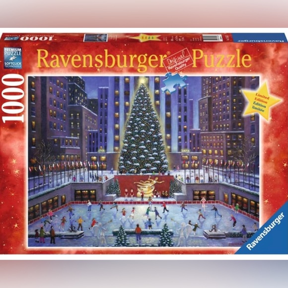 NEW Ravensburger NYC Christmas 1000 Piece Jigsaw Puzzle for Adults - Picture 1 of 5